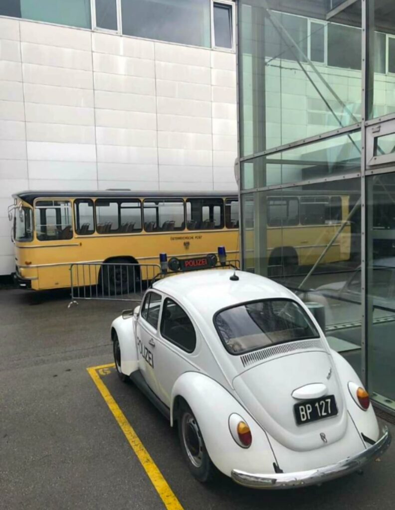 Hochzeitsauto weiß VW-Käfer Alexander Redl Franz Klammer